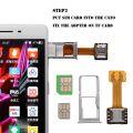 SIM Extender For all Hybrid slot Phone to Use 2 SIM And Micro SD Card At a time. 
