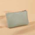 Litchi Pattern Coin Purse Women PU Leather Zipper Wallet Card Holder Storage Bag GJCUTE.
