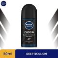 Nivea Men Deep Black Charcoal Darkwood Roll on - 50ml. 