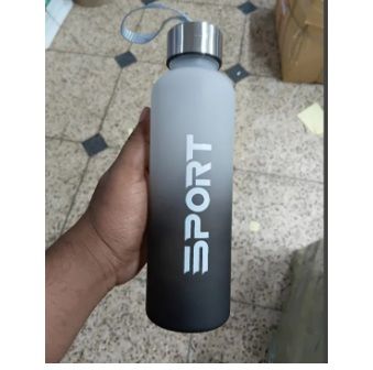 Sports Water Bottle 500ml Durable Premium Plastic Leakproof Portable for Travel Sports and Office Use