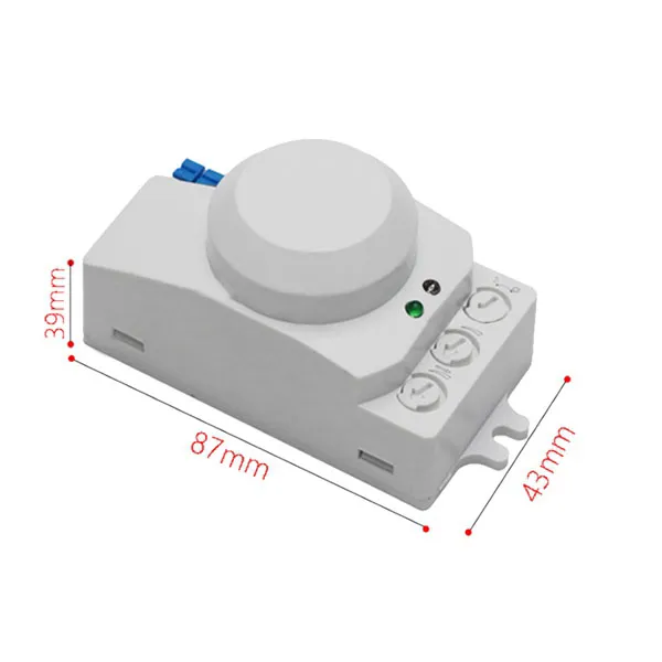 5.8GHz%20HF%20System%20LED%20Microwave%20360%20Degree%20Motion%20Sensor%20Light%20Switch%20Body%20Motion%20Detector,White%20-%20Image%203