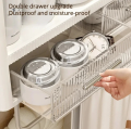 Big Size Multifunctional Kitchen Countertop Bottle Storage Rack (GHJU-25) : Bathroom Toiletries Storage shelf Cosmetics Organizer.