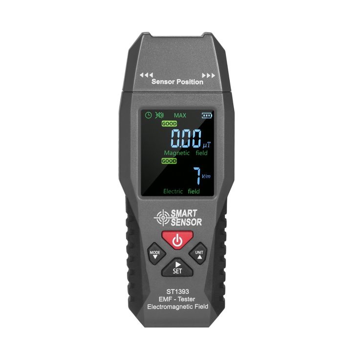 SMART SENSOR Electromagnetic Radiation Tester - black