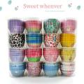 100pcs Cake Cups Printed Cake Paper Baking Greaseproof Paper Cake Cup DIY Cake Mold Household Kitchen Bakeware Tool Accessories. 