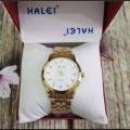 Halei Stainless Steel Watch For Men. 