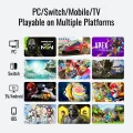 Flydigi Vader 4 Pro Controller Vibrate Trigger Switch 1000Hz Wireless Game Handle Support PC/Switch/Mobile/TV. 