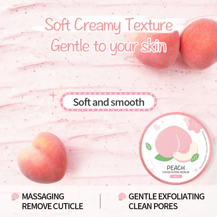 Laikou%20Peach%20Exfoliating%20Scrub%2090g%20-%20Image%203