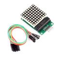 MAX7219 Red Dot Matrix Module MCU Control Display Module DIY Kit For Arduino. 