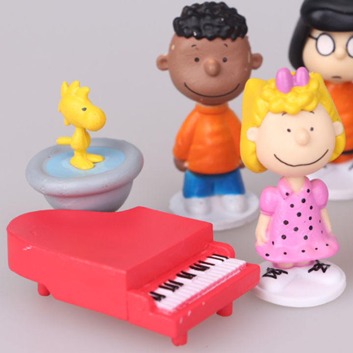 12pcs/set%20Snoopy%20Cartoon%20Charlie%20Brown%20And%20Friends%20Beagle%20Woodstock%20Peanuts%20Girl%20Kid%20Toy%20Animiation%20Action%20Figure%20Kids%20Toy%20Gift%20Miniature%20Model%20-%20Image%204