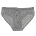 Dot Printed Women's Briefs Cotton Comfortable Mid-waist Plus Size Briefs Women's Cotton Underwear Bow Polka. 