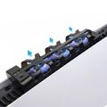 For PS5 Cooling Fan Game Console Air Cooler Smart Temperature Control 3 Fans System Station for Sony Playstation 5 Accessories.