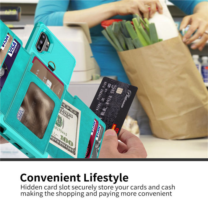 Applicable%20to%20Samsung%20Note%2010Plus%20Multi-Function%20Card%20Holder%20Phone%20Case%20Note%2010%20Drop-Resistant%20Protective%20Cover%20-%20Image%203