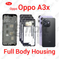Oppo A3x Full Body Housing With Camera Glass (LCD Frame, Side/Middle Frame, Back Panel/Backshell).