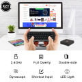 Wechip W1 Air Mouse 2.4G Wireless Keyboard Remote Control IR Remote Learning 6-Axis Motion Sense for Smart TV Android TV Box PC.