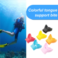 Scuba Diving Second Stage Silicone Mouthpieces Snorkel Regulator Colorful Underwater Breathing Accessories Supplies Parts Orange. 