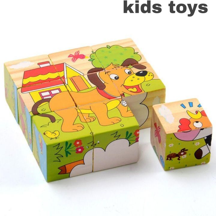 Wooden%20Puzzle%20Cartoon%209%20Blocks%20Six-sided%20Drawing%203D%20Puzzle%20A%20Variety%20of%20Cartoon%20Patterns%20Six%20Pictures%20-%20Image%204