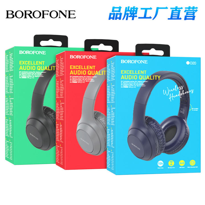 BOROFONE BO20 new headset bluetooth headset wireless 5.3 sports portable foldable headset
