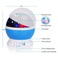 Star Master rotating LED Star Master Rotating Night Light Projector Spin Starry Sky Star Master Children Kids Baby Sleep Romantic Led USB Lamp Projection Night Lighting Projector. 