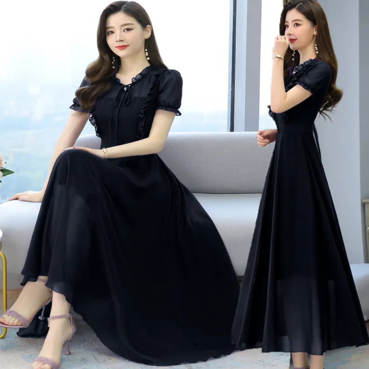 Women's%20New%20stylish%20neck%20Design%20Weightless%20Georgette%20Long%20Kurti%20-%20Image%204