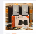 D7 Speaker by New Micro lab Direct Assembling in China Multimedia Powerful Mini Black or white Color with USB 2.0 channel Port Supported. 