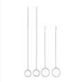 DIY Metal Sewing Loop Turner Hook for Turning Fabric Tubes Straps Belts Strips.