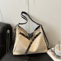 Simple Large Capacity Suede Tote Bag Elegant Vintage Retro Crossbody Backpack Pure Color Handbag Commuting Shoulder Bag Holiday. 
