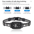 1 PCS HD Digital Display IP67 Waterproof Collar for Dog Rechargeable Bark Stopper (B). 