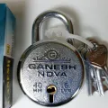 40 mm Steel Locks / Tala. Medium size lock for shop & home with three original keys.. 