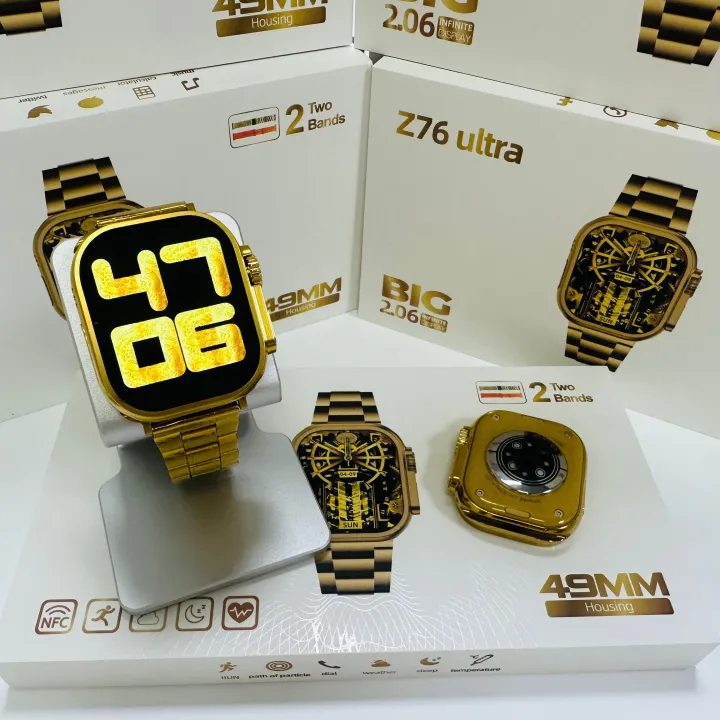 Z76%20Ultra%20SmartWatch%20NFC%2049mm%20Men%20Ladies%20Smart%20Sports%20Watch%20Bluetooth%20Call%20Waterproof%20Wireless%20Charging%20HD%20Screen%20-%20Image%209