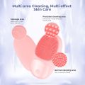 ANLAN Waterproof Electric Facial Cleansing Brush Silicone Facial Cleaning Brushes Vibration Massage Face Cleaner Skincare Tools Abandon Abandon. 