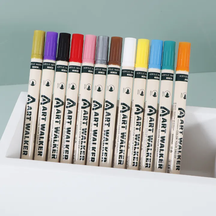 12/24/36%20Double-Ended%20Acrylic%20Marker%20Waterproof%20Quick-Drying%20Soft-Head%20Hard-Head%20Marker%20Set%20Artist%20Student%20Pro%20Watercolor%20Pen%20-%20Image%202