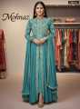 Readymade Georgette Embroidered Party Dress100.
