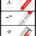 MeterMall 1.2M/1.5M Foldable Snake Catcher Tongs Multipurpose Stainless Steel Wide Jaw Reptile Grabber Stick Tools. 