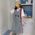 Maternity Dress Summer Wear Suit Outing Fashion Dress Summer Western Style Summer Skirt Trendy Hot Mom Cool Top. 