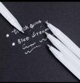 White Ink Color Photo Album 0.8MM Gel Pen (1 Pcs) Cute Unisex Pen Gift For Kids Stationery Office Learning School Supplies. 