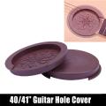Silicone Acoustic Guitar Soundhole Cover Weak Sound Buffer Plug Guitar Accessory. 