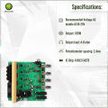 100 Watt HiFi Stereo Amplifier Circuit Board Karaoke With Microphone.