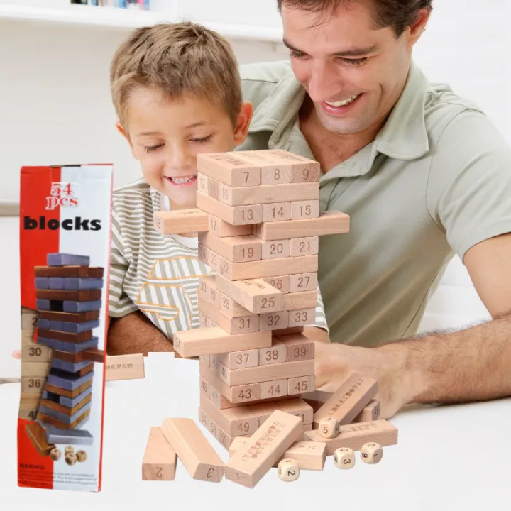 54%20Pieces%20Wooden%20Stacking%20Tower%20Numbers%20Building%20Blocks%20Game%20Board%20for%20Kids%20-%20Image%203