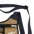 Crossbody Bag Zipper Trendy Women Men Cross Body Outdoor Shoulder Bag for Backpacking. 