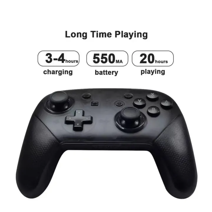 Wireless%20Gamepad%20Double%20Vibration%20One%20key%20awake%20up%20Bluetooth%20Controller%20With%20NFC%206%20Axis%20Gyro%20Joystick%20For%20Nintendo%20Switch%20Pro%20-%20Image%202