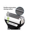 Kemei KM - 6330/6558 Reciprocating 3 in 1 Multi Useable Electric Shaver - Black EU Plug. 