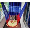 Net Hammock Mesh Hammocks Swing Chair Egg Hanging Garden Beach Bed.