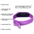 Purple Waterproof Touch Screen LED Digital Watch for Boys and Girls. 
