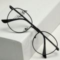 Oval Shape Black Metal  Frame 2021 New Stylist Optical Eyeglass-Frame for Men Women. 