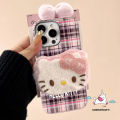 For Vivo Y17 Y35 Y03 Y11 Y36 Y17s Y100 Y28 Y15 Y27 Y12 Y51 Y18 Y30 Y20 Y22 Y31 Y15s Y21 Y91 Y21s Y02 Y12s Y50 Y91C Y33s Y16 Y20i Y22s Y16s Y12i V25 Cartoon DIY Hello Kitty Bow Case.