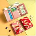 New Small Wallet Female Short Korean Version Of The Student Cute Mini Fashion Wallet Coollan Bag Wallet Imported From China.