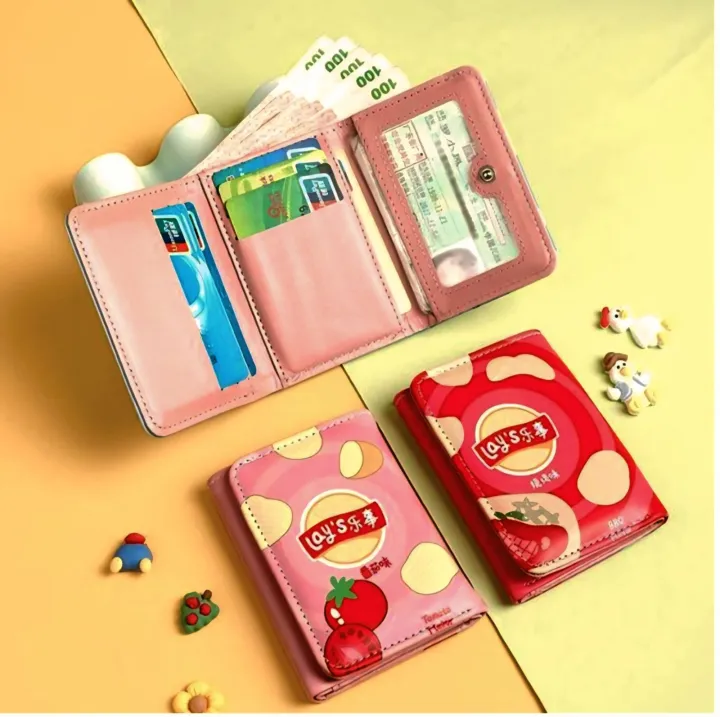 New%20Small%20Wallet%20%20%20Female%20Short%20Korean%20Version%20Of%20The%20Student%20Cute%20Mini%20Fashion%20Wallet%20Coollan%20Bag%20Wallet%20Imported%20From%20China%20-%20Image%204