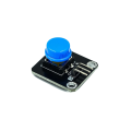12x12mm Blue - Single Round Capped Tactile Switch Shield. 