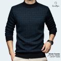 GoodMan Premium Quality Petrol Color Full Sleeve Sweater for Men..