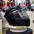 Vega Bolt Bunny Glossy/matt Black full face helmet with dual certification.. 